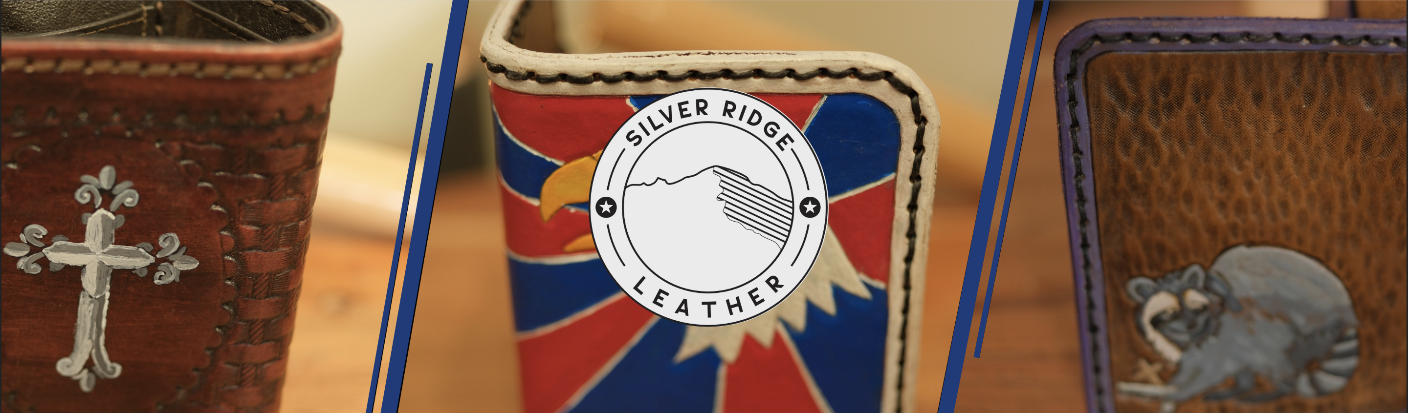 Wallet with silver cross